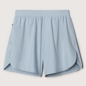 RHONE Men's 5” Extra Mile Lined Athletic Running Shorts in Color Arctic Blue